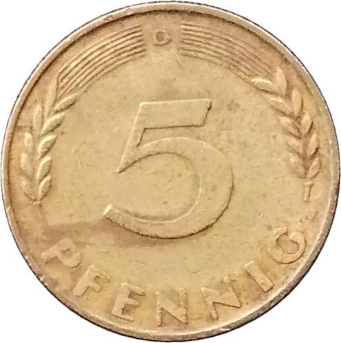 Germany west frg coin - west, 5