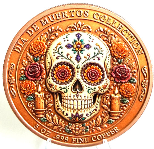 High relief 3d - 5, copper