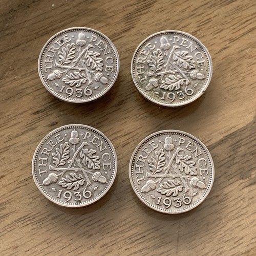 1936 king george v silver - x,