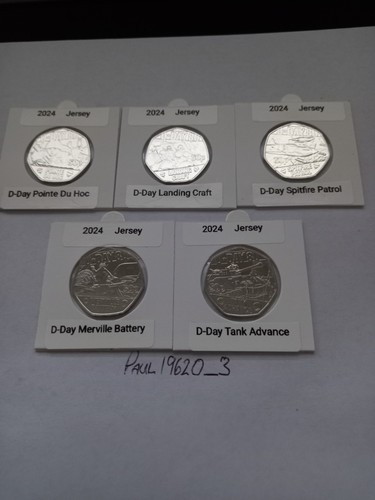 2024 jersey coin day - 2024, 50p