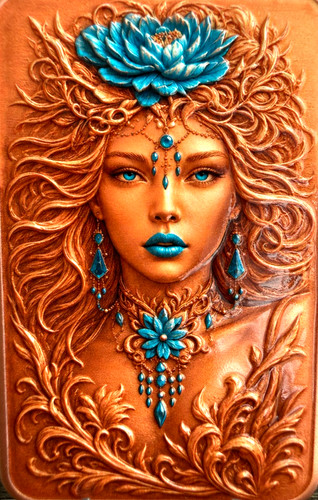 High relief 3d copper - 5,