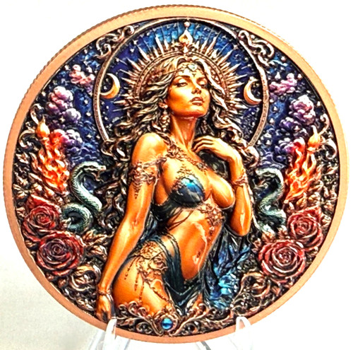 High relief 3d copper - high,
