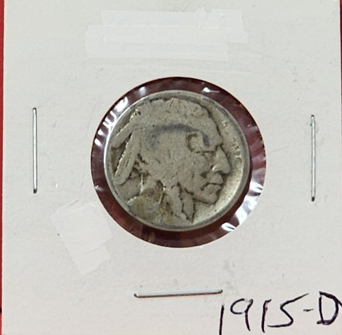 1915 buffalo nickel semi - 1915, semi-key