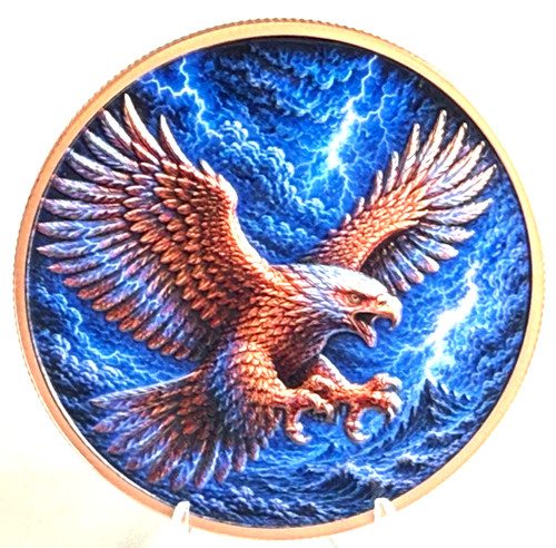 High relief 3d copper - 5, oz