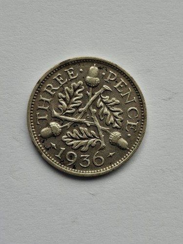 1936 king george silver - v,