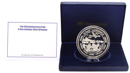Silver proof 5oz coin - silver,