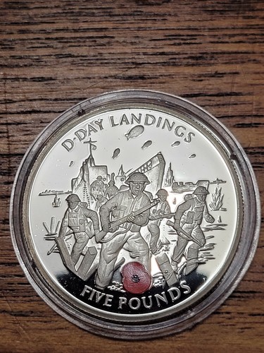 Day landings silver - d-day, coin