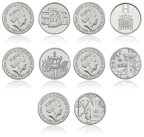 2019 10p y jubilee - 10p, p