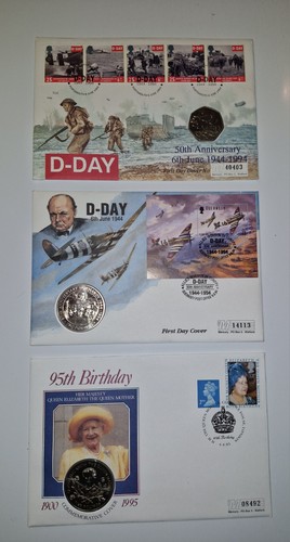 Day landing 50p 2 - d, &